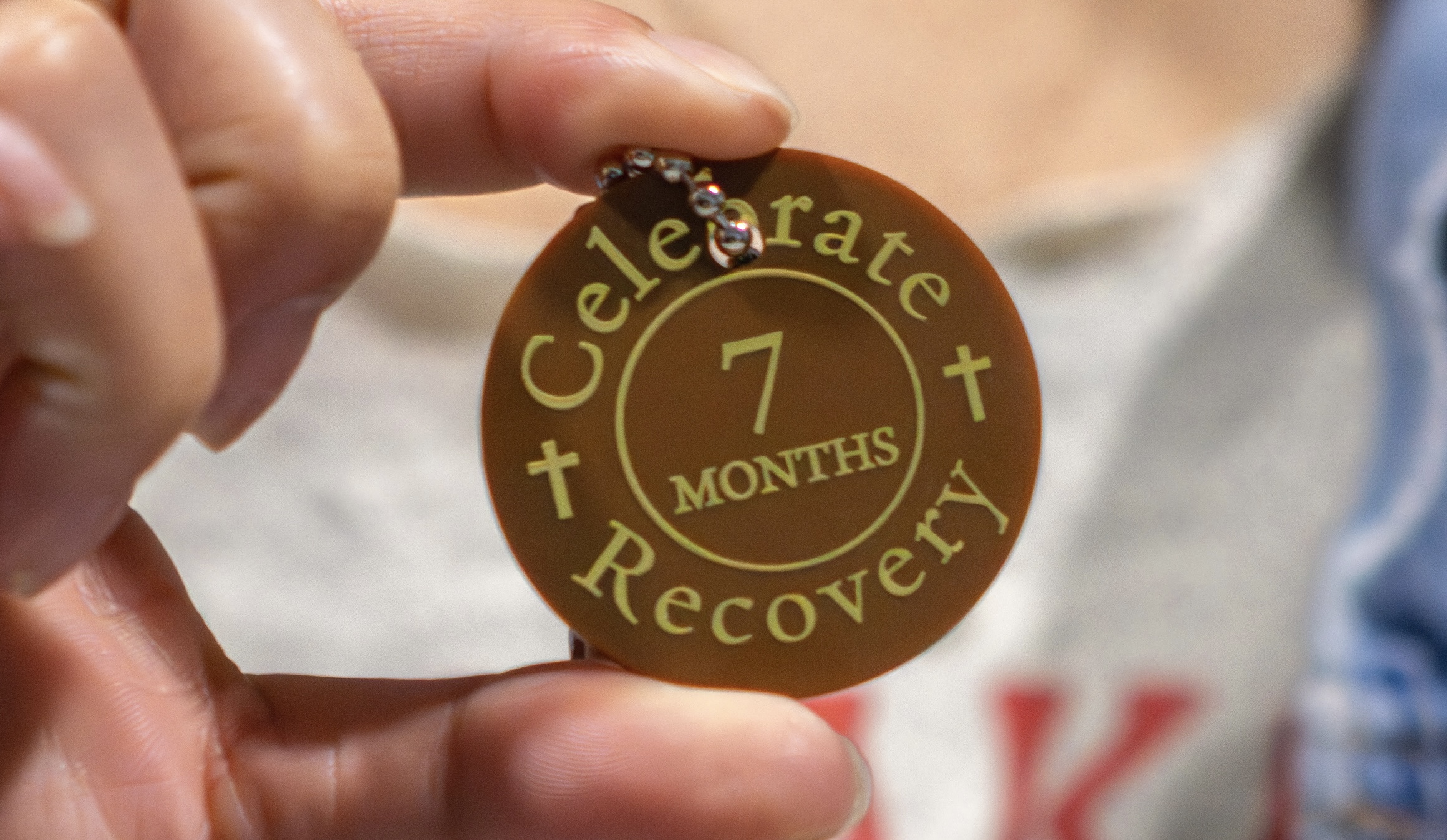Celebrate Recovery 7 months chip