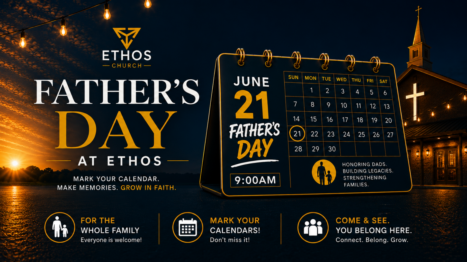 Father's Day at Ethos - June 21